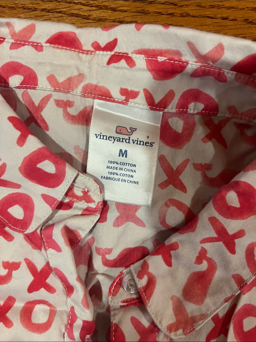 Vineyard Vines Pink & White XOXO Pajama Set - Picture 2 of 5